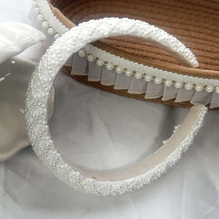 カチューシャ パール 幅広 | shoppinggo | 詳細画像9 