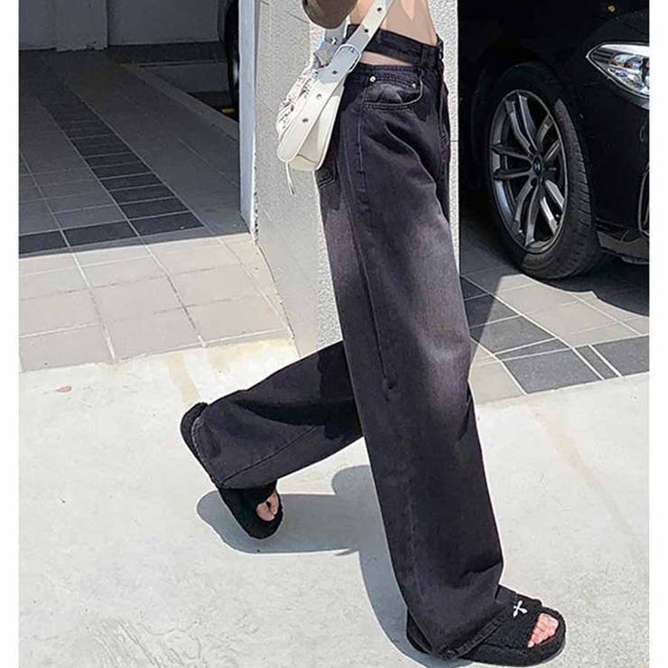 デニムパンツ ウエスト穴あき ウエストマーク | shoppinggo | 詳細画像15 