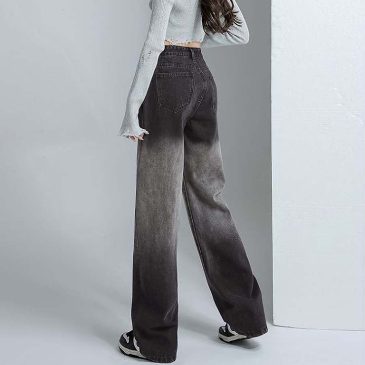 デニムパンツ グラデーション チャコールグレー | shoppinggo | 詳細画像13 