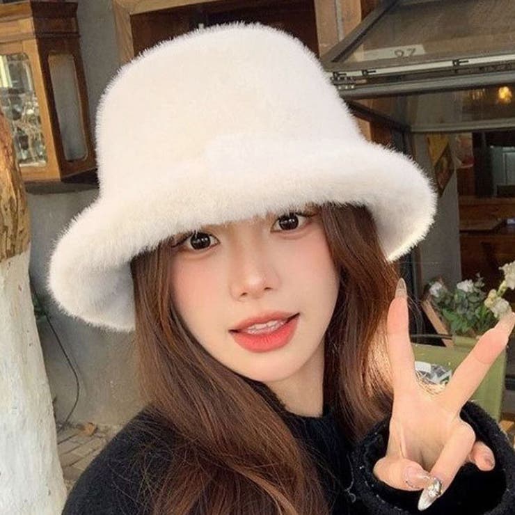 バケットハット ファー 帽子 | shoppinggo | 詳細画像10 