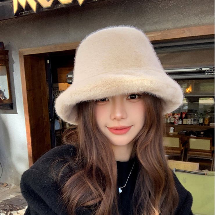 バケットハット ファー 帽子 | shoppinggo | 詳細画像15 