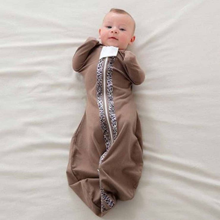 ブラウン | おくるみ スリーパー 新生児 | shoppinggo