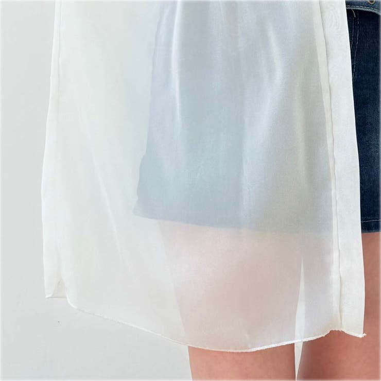 シアーカーディガン 透け感 UV対策 | shoppinggo | 詳細画像8 