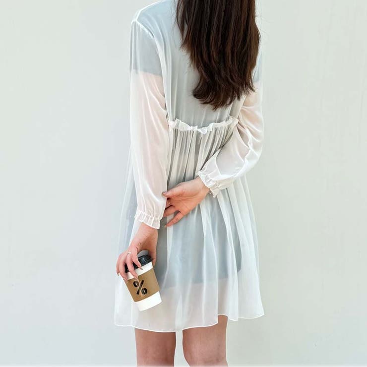 シアーカーディガン 透け感 UV対策 | shoppinggo | 詳細画像20 