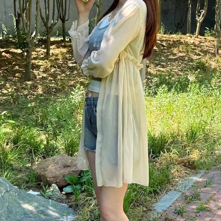 シアーカーディガン 透け感 UV対策 | shoppinggo | 詳細画像40 