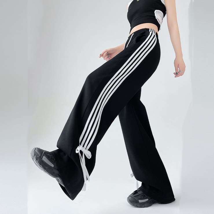 ラインパンツ ジョガーパンツ サイドライン | shoppinggo | 詳細画像4 