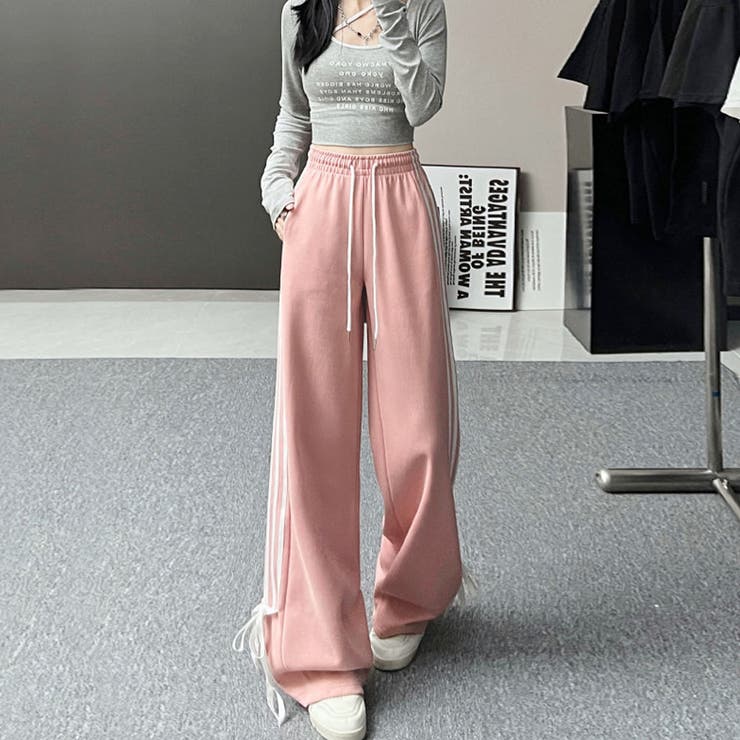 ラインパンツ ジョガーパンツ サイドライン | shoppinggo | 詳細画像11 