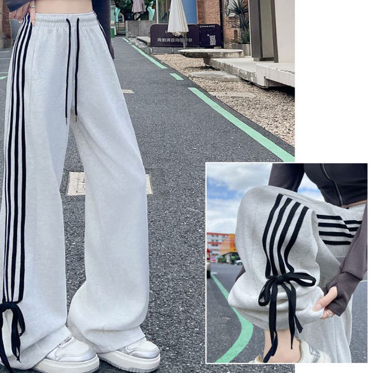 ラインパンツ ジョガーパンツ サイドライン | shoppinggo | 詳細画像18 