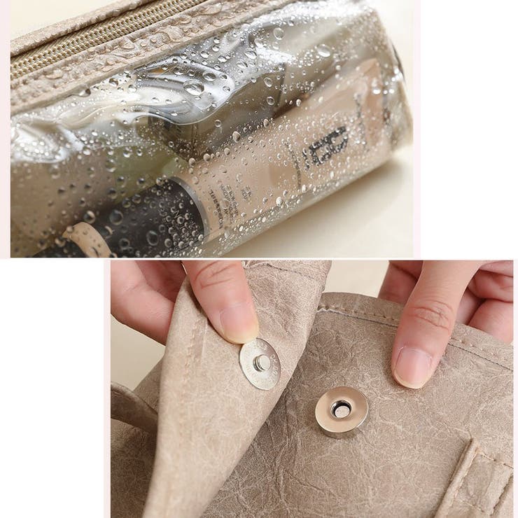 化粧ポーチ トラベルポーチ 取り外し可能 | shoppinggo | 詳細画像6 