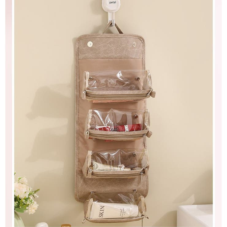 化粧ポーチ トラベルポーチ 取り外し可能 | shoppinggo | 詳細画像8 