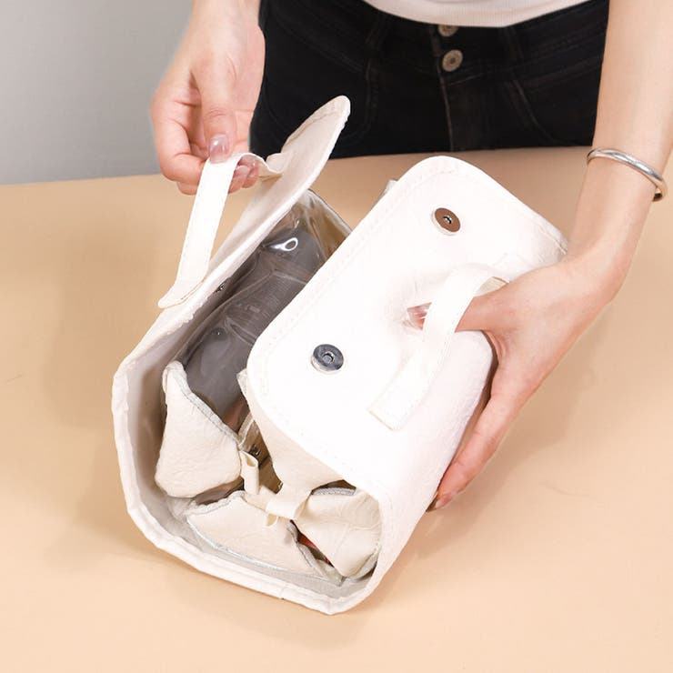 化粧ポーチ トラベルポーチ 取り外し可能 | shoppinggo | 詳細画像11 