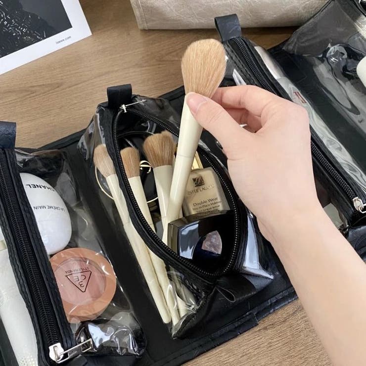 化粧ポーチ トラベルポーチ 取り外し可能 | shoppinggo | 詳細画像15 