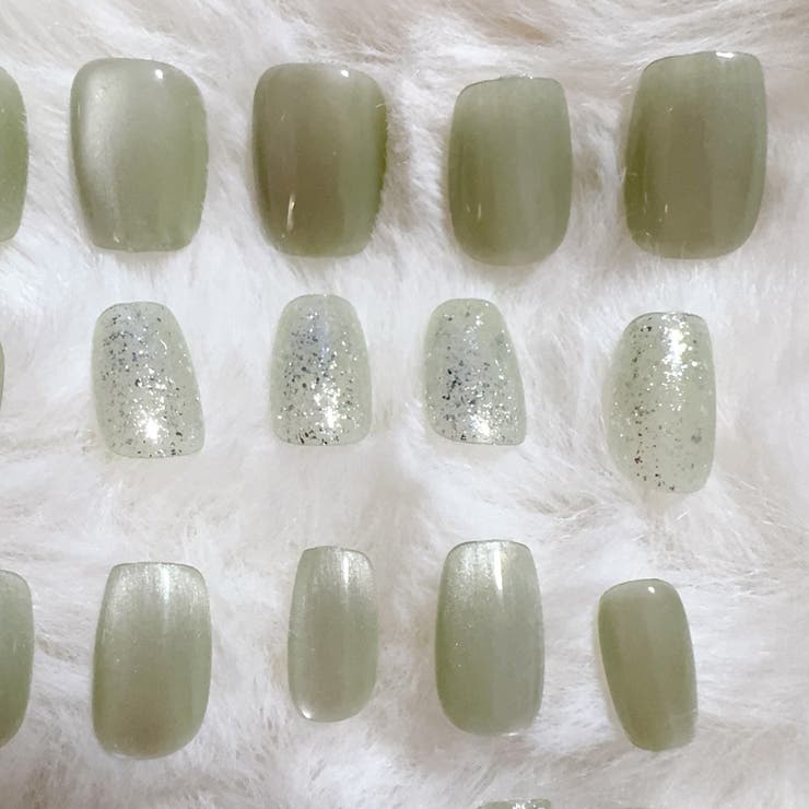 ネイルチップ ショート キラキラ | shoppinggo | 詳細画像5 