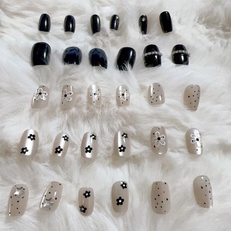 ネイルチップ ショート キラキラ | shoppinggo | 詳細画像3 