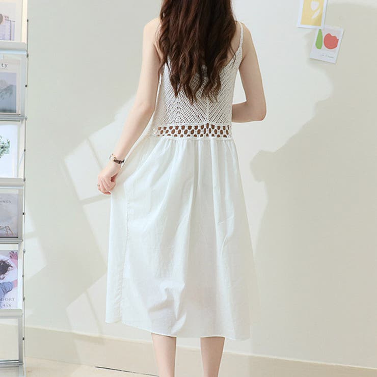 キャミワンピース 低身長 Vネック | shoppinggo | 詳細画像9 