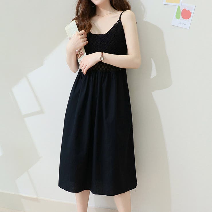 キャミワンピース 低身長 Vネック | shoppinggo | 詳細画像19 