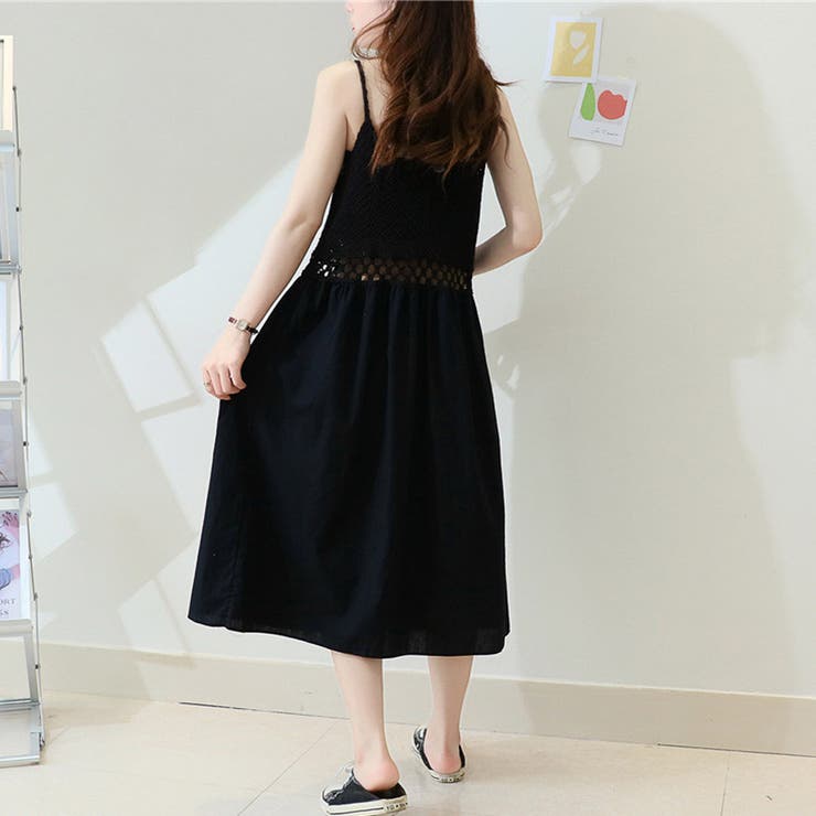 キャミワンピース 低身長 Vネック | shoppinggo | 詳細画像22 