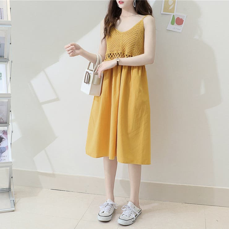 キャミワンピース 低身長 Vネック | shoppinggo | 詳細画像23 