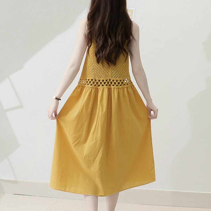 キャミワンピース 低身長 Vネック | shoppinggo | 詳細画像29 