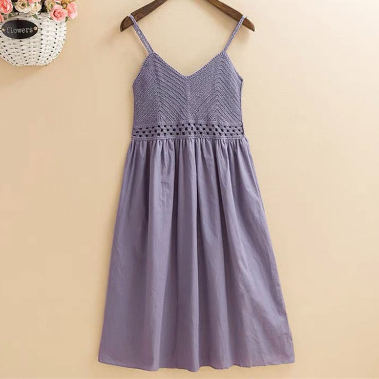 キャミワンピース 低身長 Vネック | shoppinggo | 詳細画像32 