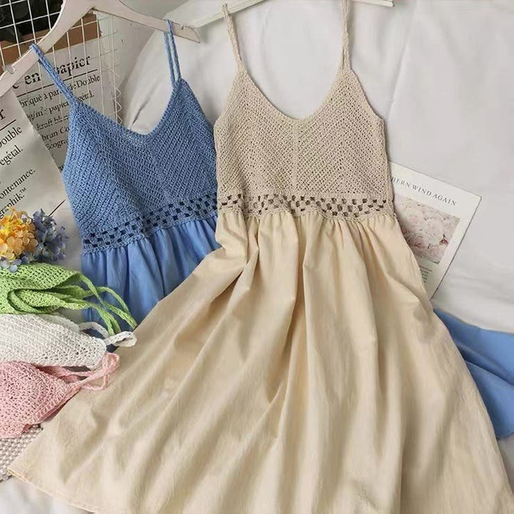 キャミワンピース 低身長 Vネック | shoppinggo | 詳細画像34 