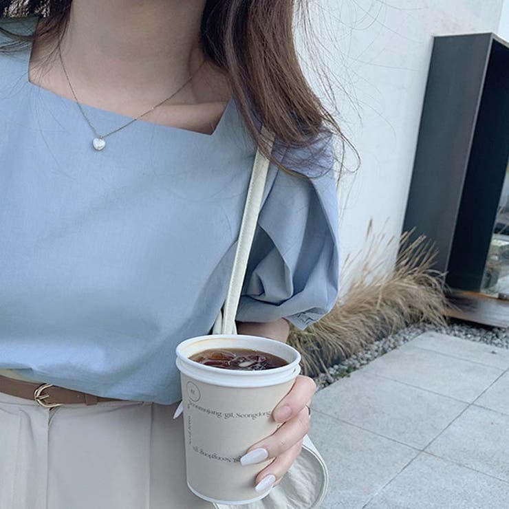 夏新作 パフスリーブ ブラウス | shoppinggo | 詳細画像7 