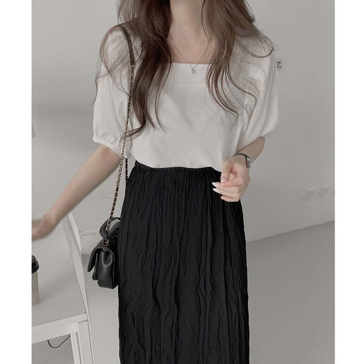 夏新作 パフスリーブ ブラウス | shoppinggo | 詳細画像15 