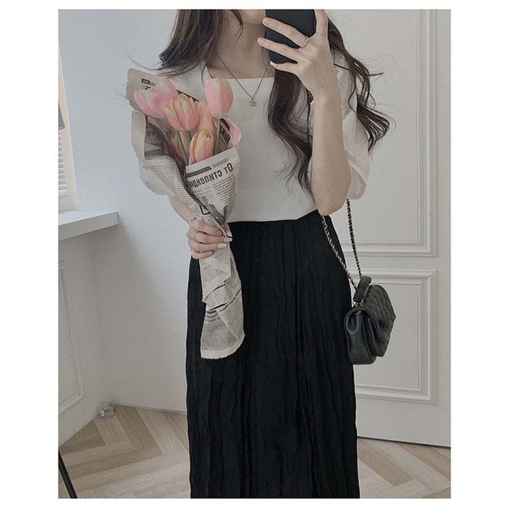 夏新作 パフスリーブ ブラウス | shoppinggo | 詳細画像18 