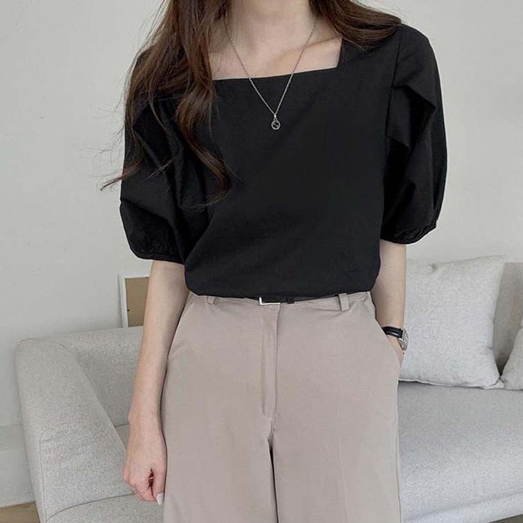 夏新作 パフスリーブ ブラウス | shoppinggo | 詳細画像19 