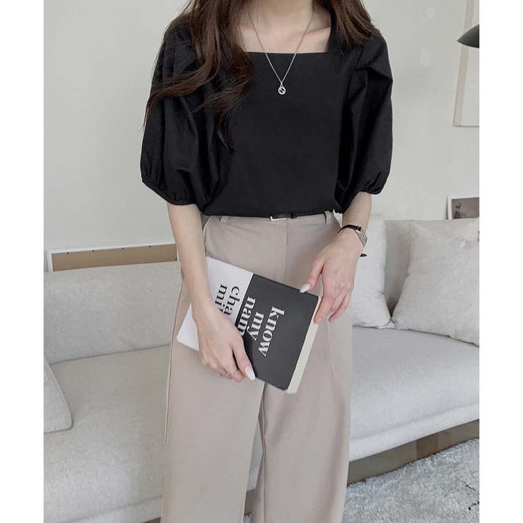 夏新作 パフスリーブ ブラウス | shoppinggo | 詳細画像21 