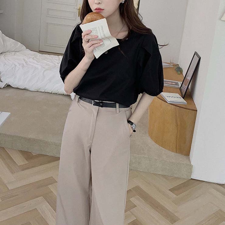 夏新作 パフスリーブ ブラウス | shoppinggo | 詳細画像22 