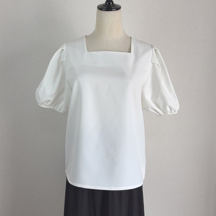 夏新作 パフスリーブ ブラウス | shoppinggo | 詳細画像25 