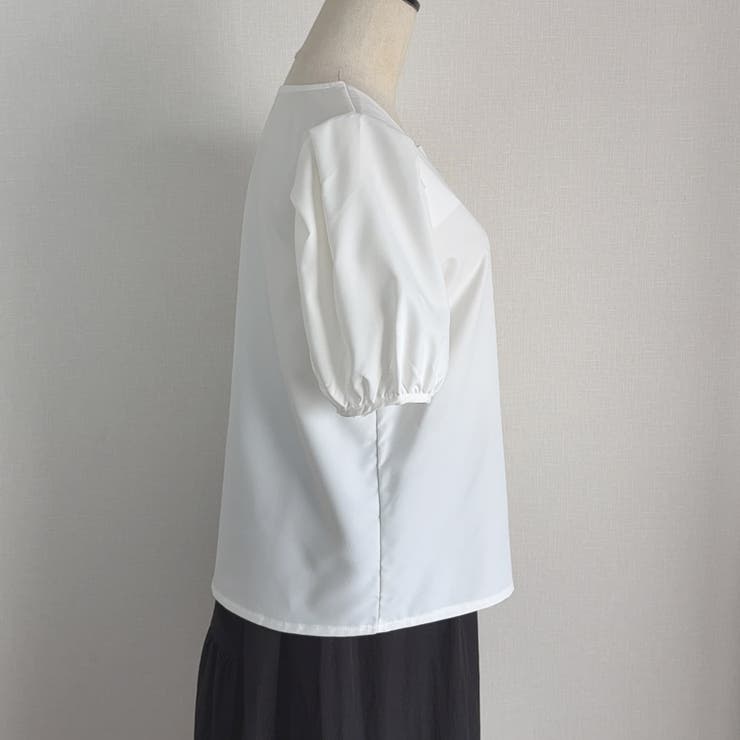 夏新作 パフスリーブ ブラウス | shoppinggo | 詳細画像27 