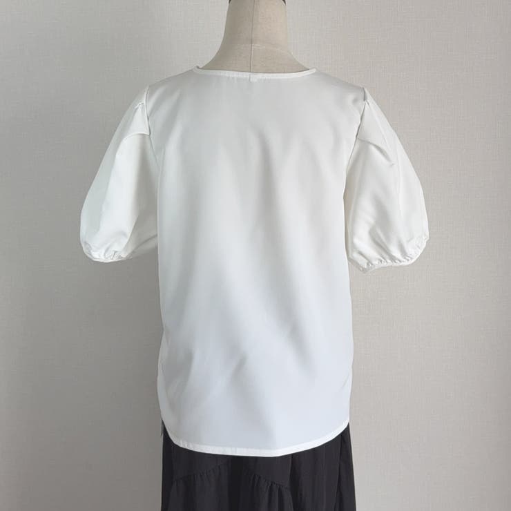 夏新作 パフスリーブ ブラウス | shoppinggo | 詳細画像28 