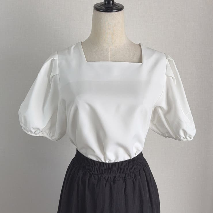 夏新作 パフスリーブ ブラウス | shoppinggo | 詳細画像29 