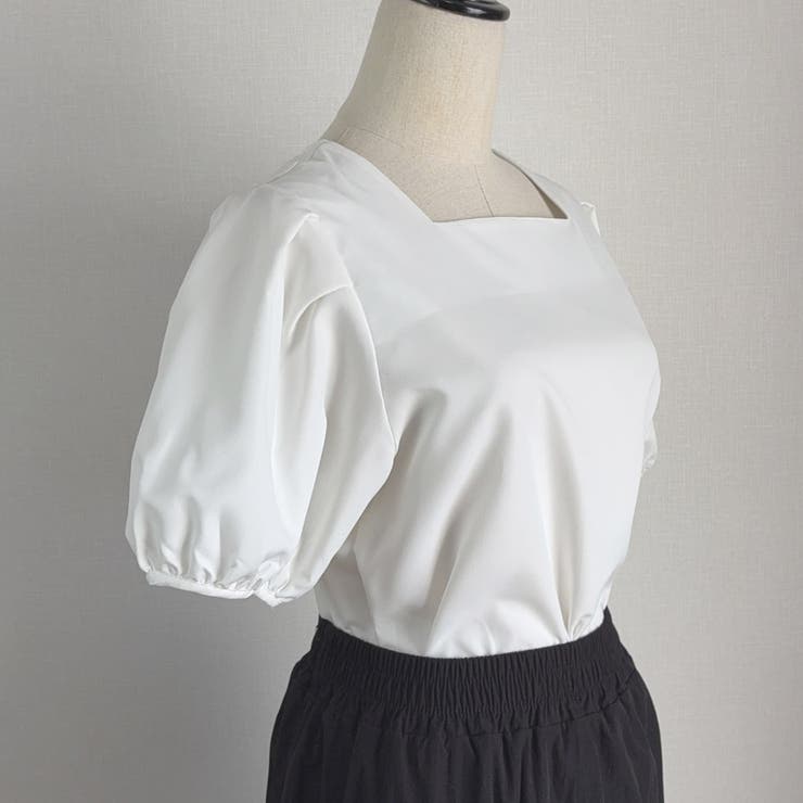 夏新作 パフスリーブ ブラウス | shoppinggo | 詳細画像30 