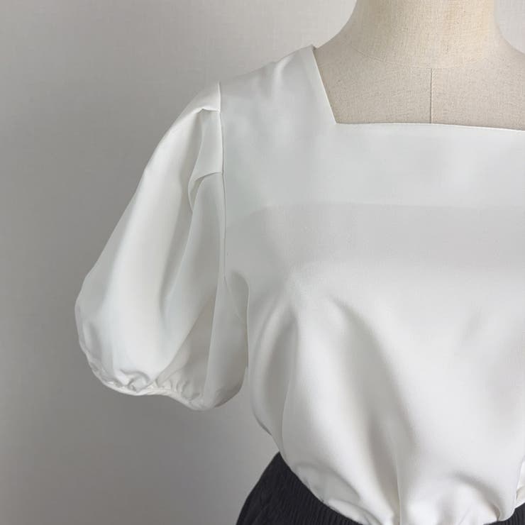 夏新作 パフスリーブ ブラウス | shoppinggo | 詳細画像31 