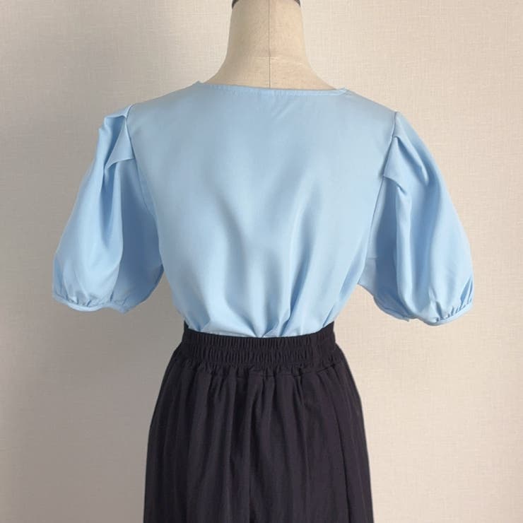 夏新作 パフスリーブ ブラウス | shoppinggo | 詳細画像35 
