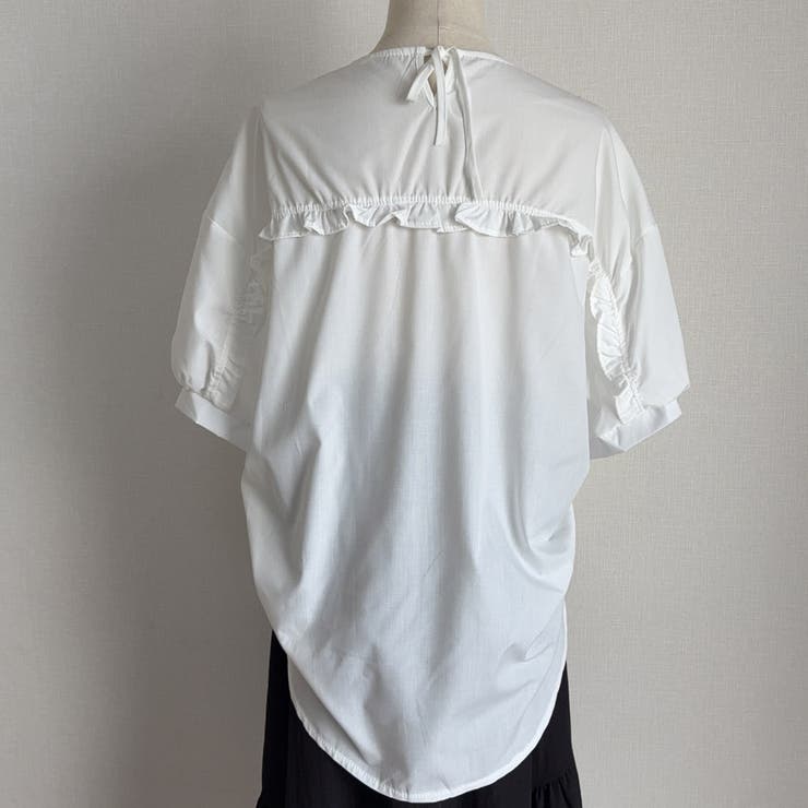 ブラウス バックリボン シャツトップス半袖 | shoppinggo | 詳細画像29 