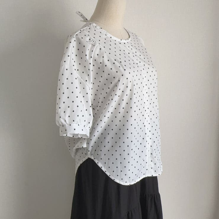 ブラウス バックリボン シャツトップス半袖 | shoppinggo | 詳細画像43 