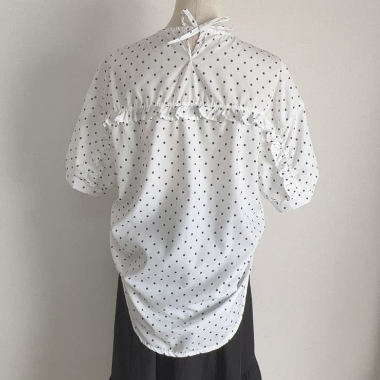 ブラウス バックリボン シャツトップス半袖 | shoppinggo | 詳細画像45 