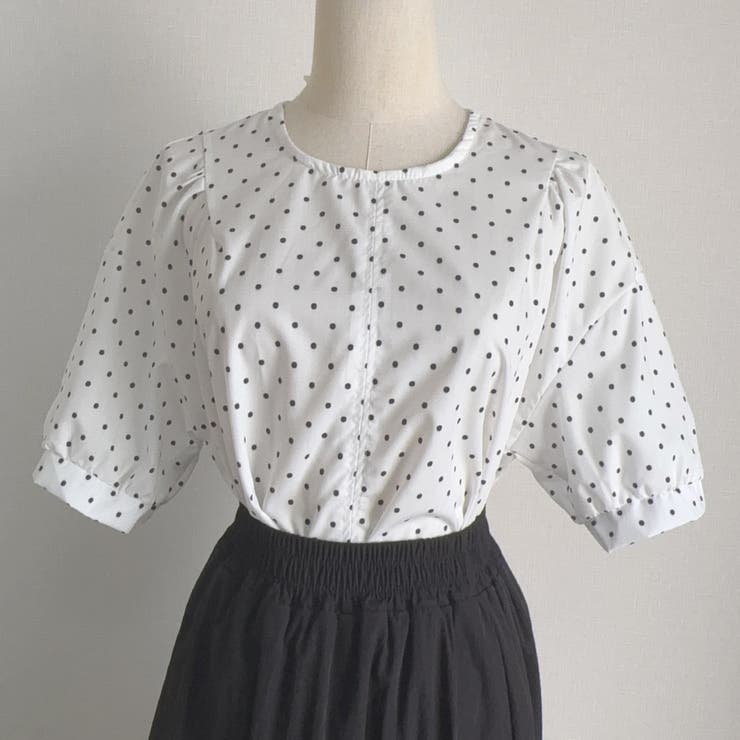 ブラウス バックリボン シャツトップス半袖 | shoppinggo | 詳細画像46 