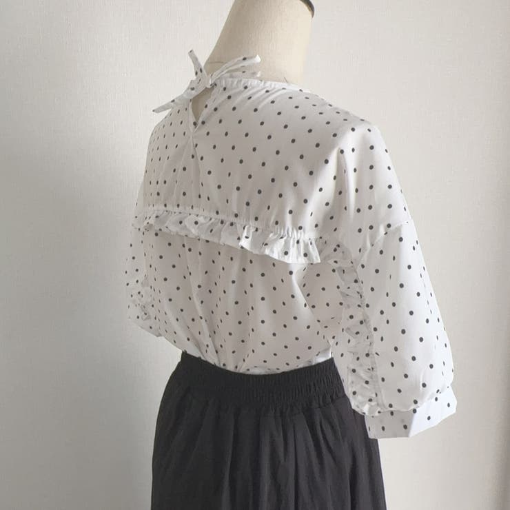 ブラウス バックリボン シャツトップス半袖 | shoppinggo | 詳細画像48 