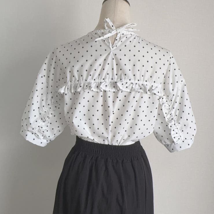 ブラウス バックリボン シャツトップス半袖 | shoppinggo | 詳細画像50 