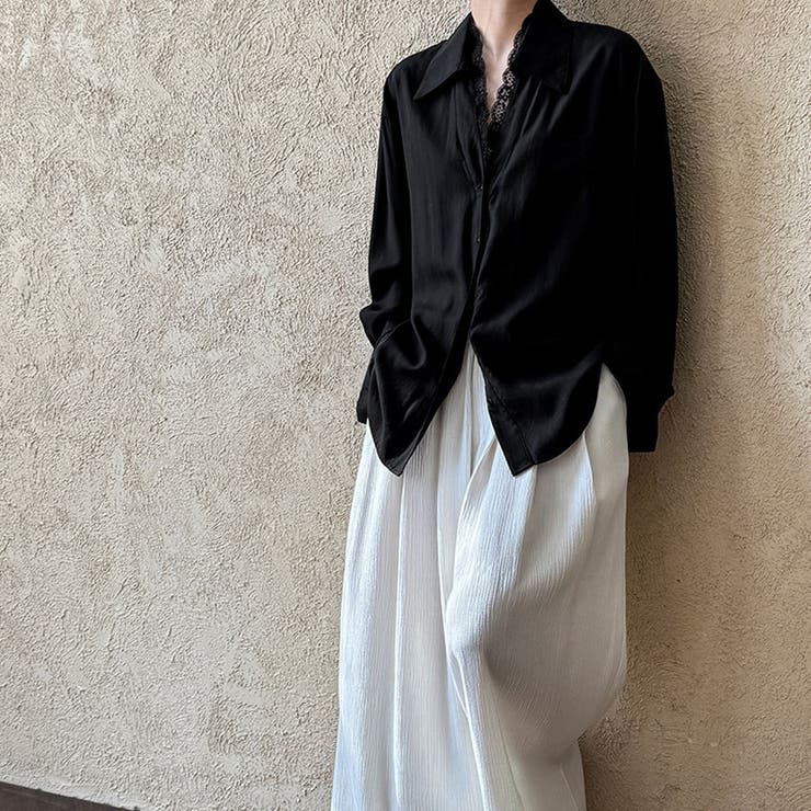 新作ブラウス シャツ レース付きトップス | shoppinggo | 詳細画像22 