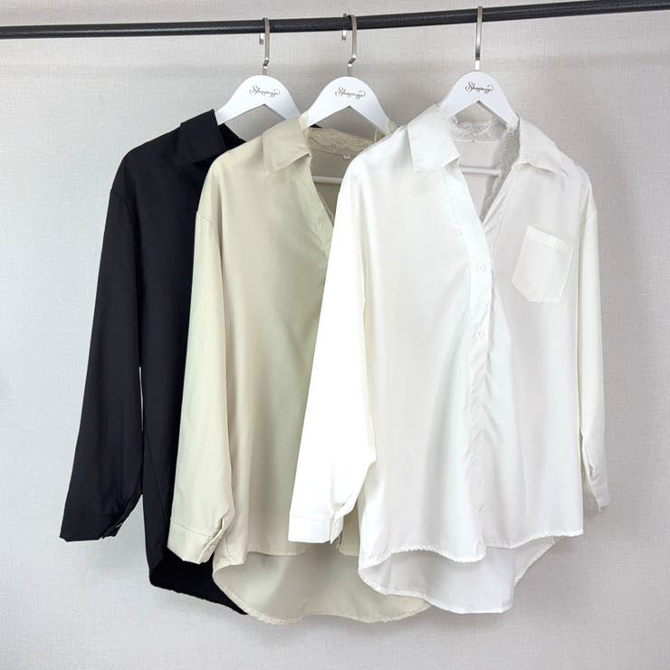 新作ブラウス シャツ レース付きトップス | shoppinggo | 詳細画像33 