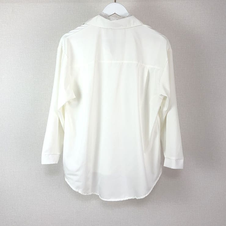 新作ブラウス シャツ レース付きトップス | shoppinggo | 詳細画像35 