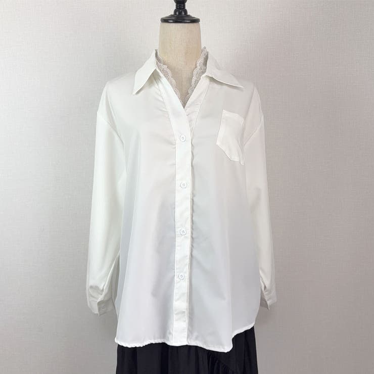 新作ブラウス シャツ レース付きトップス | shoppinggo | 詳細画像41 