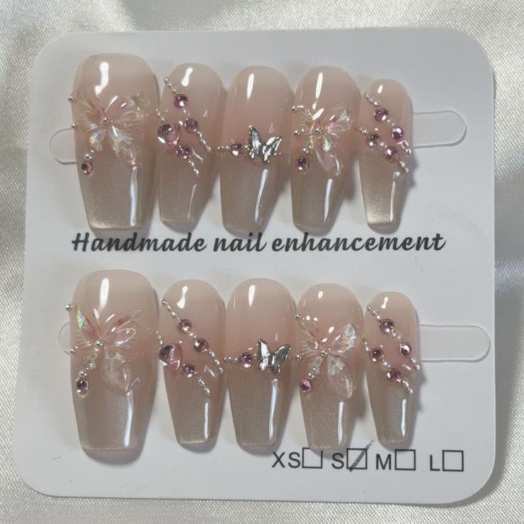 ネイルチップ 蝶々 ハート | shoppinggo | 詳細画像5 