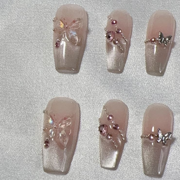 ネイルチップ 蝶々 ハート | shoppinggo | 詳細画像8 